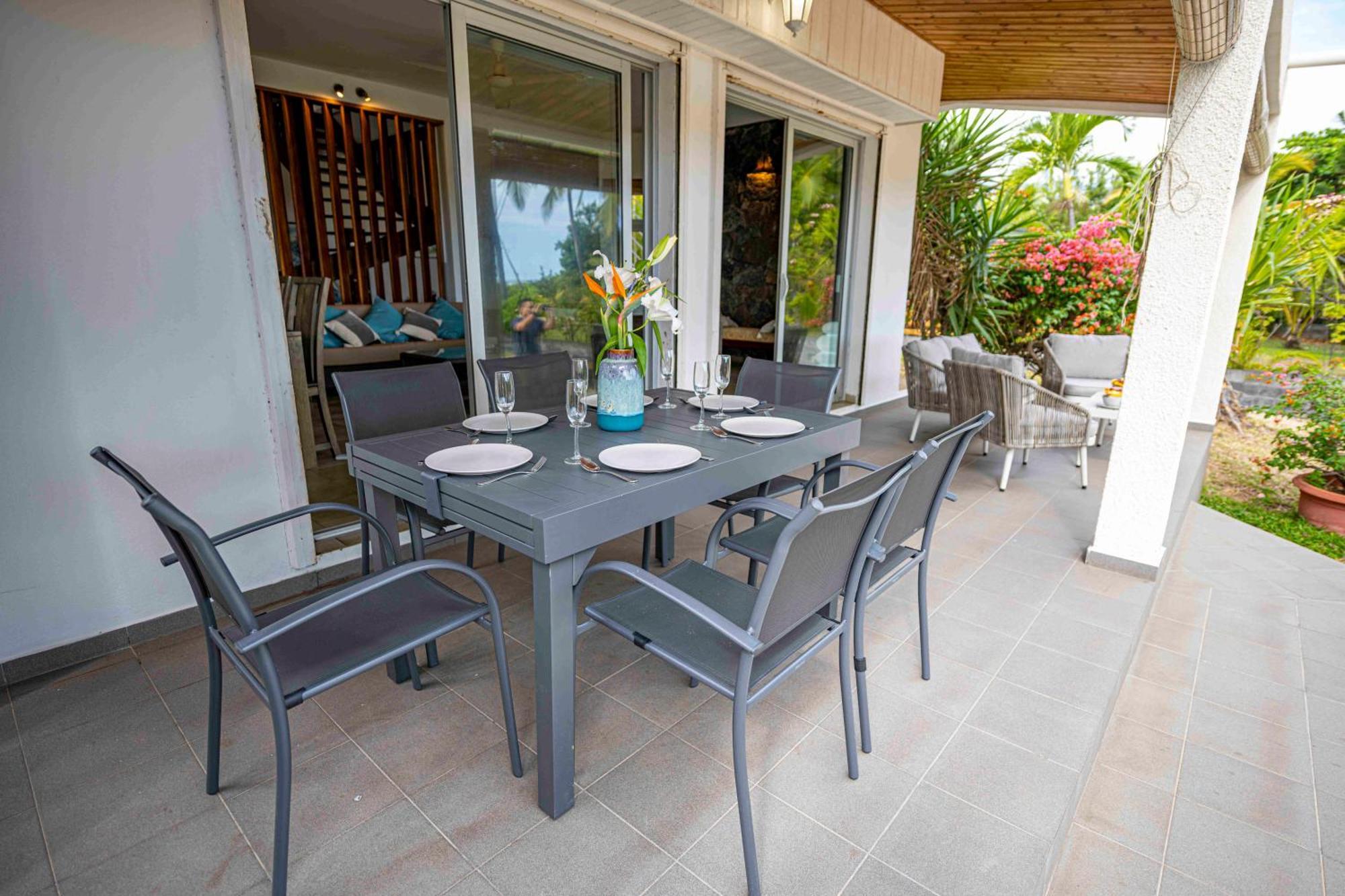 Villa & Bungalow 'Coco Des Sables' Les Pieds Dans L'Eau La Saline Le Bains Exteriér fotografie